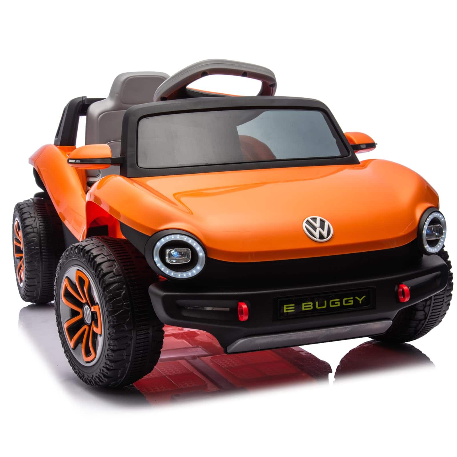 Acekool - Licensed Volkswagen Kids Electric Vehicle 12V Ride-On Toy with Remote Control, MP3 Player, Bluetooth Connectivity