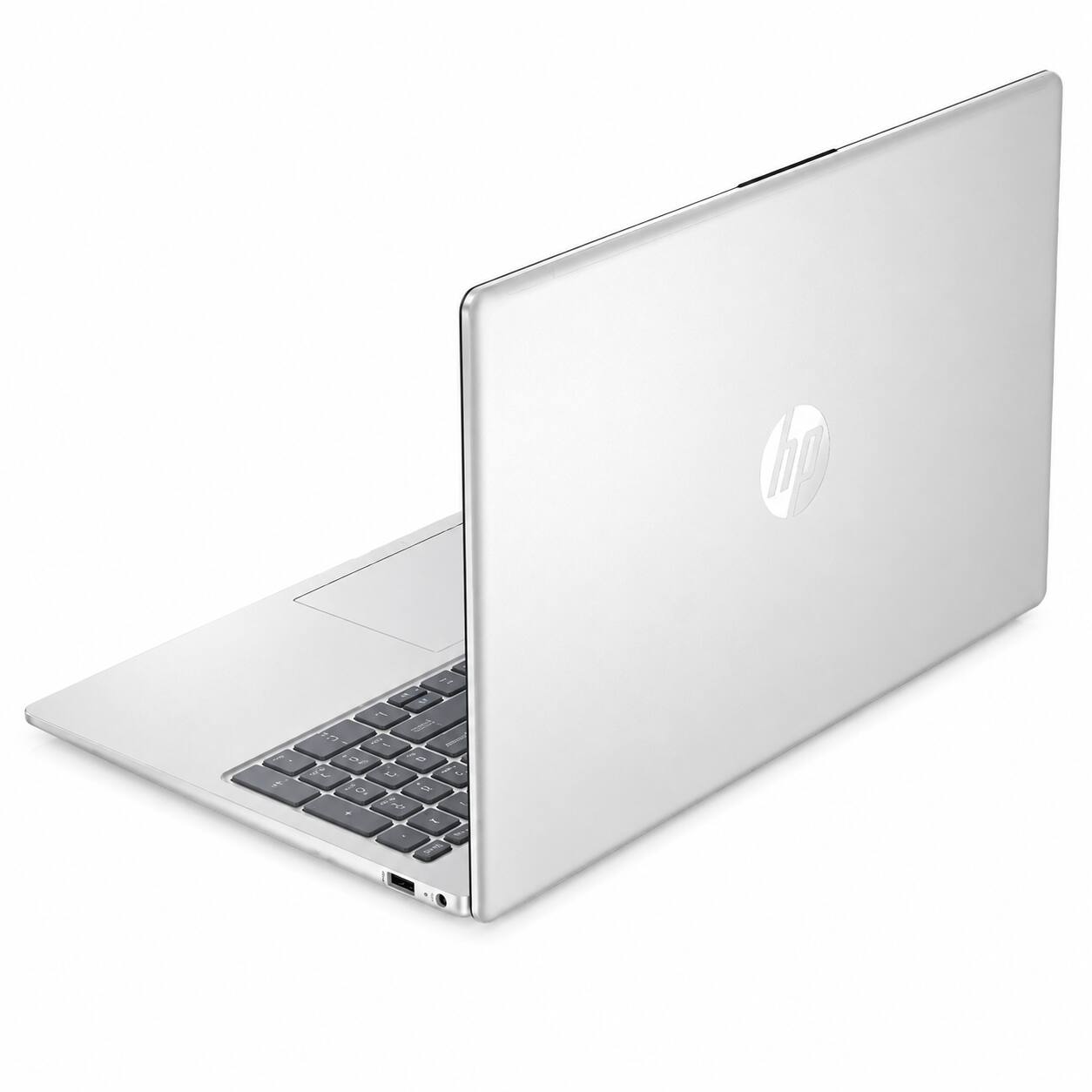 Alt View 10. HP - 15 Laptop 15.6 FHD Display (Core 7 150U, 64GB, 2TB SSD, Intel Iris Xe, Win 11 Pro) w/Dockztorm Wireless Mouse - Natural Silver.