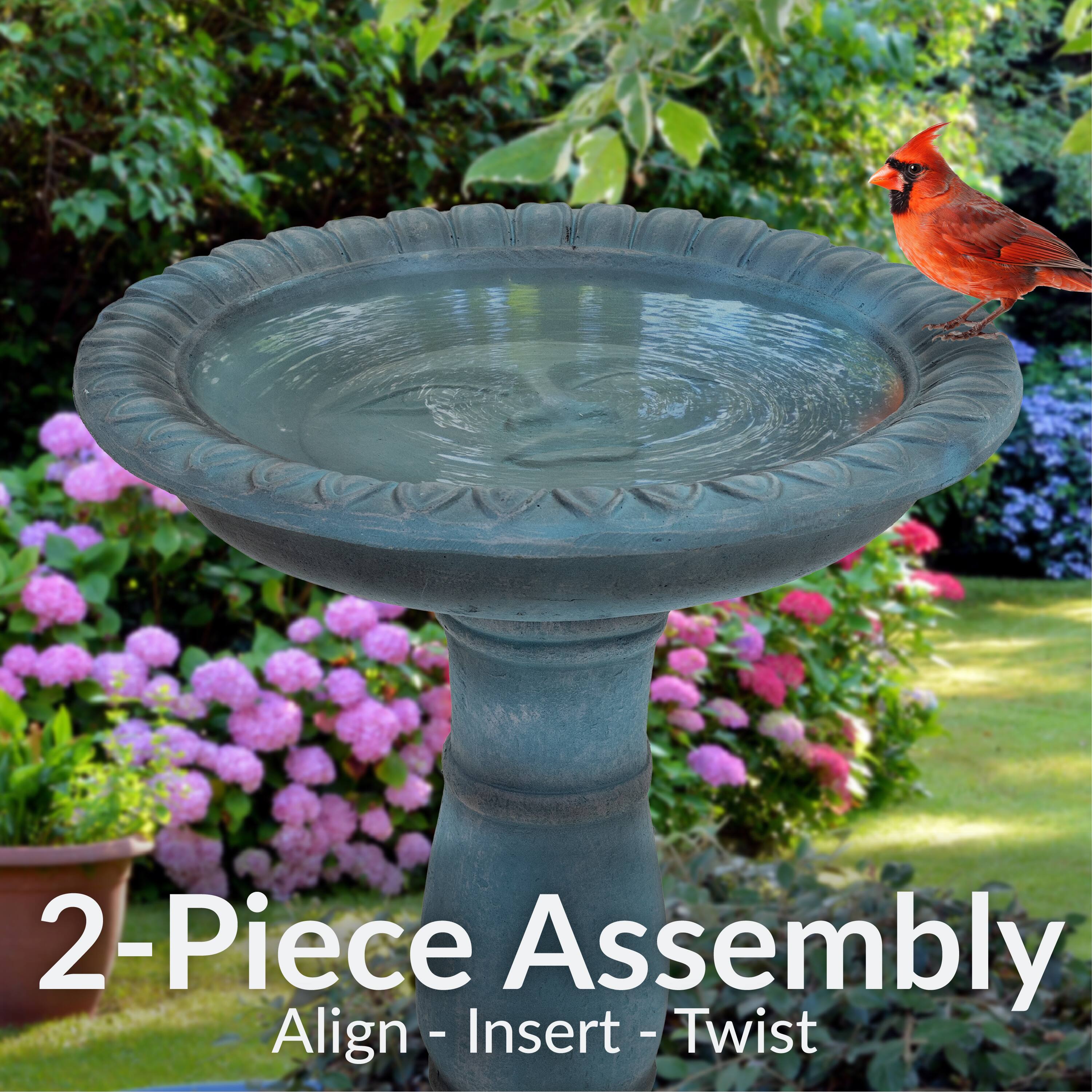 2-Piece Assembly  
Align - Insert - Twist