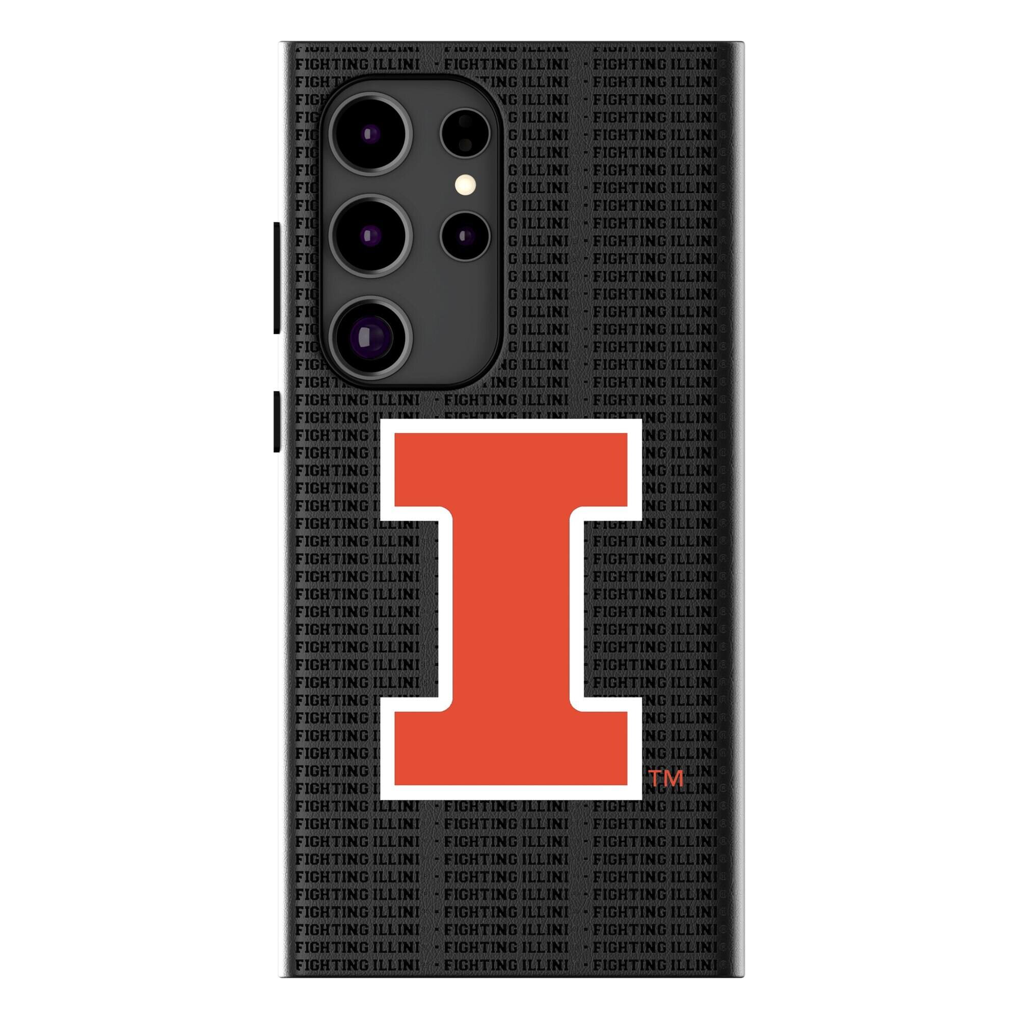 Keyscaper - NCAA - Illinois Fighting Illini Text Backdrop Galaxy Magnetic Bump Case - S25 Ultra - Black price history on PriceWatchPro