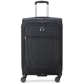 Delsey - Helium DLX Checked Expandable Spinner- 25" Medium - Black