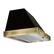 Angle. Forno Appliances - Vittorio 48" Vented Range Hood - Black.