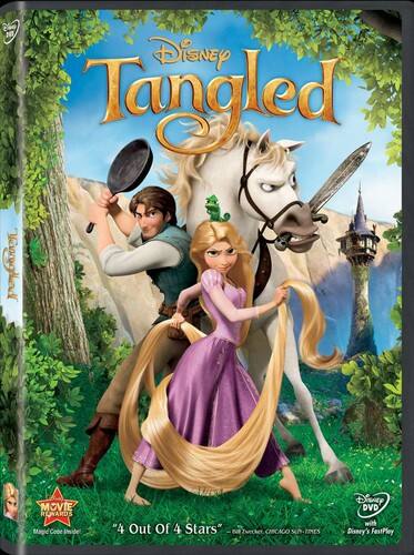 Front. Tangled   - DVD.