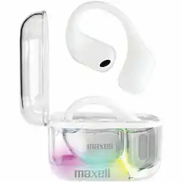 Maxell - Open Wireless Earhooks - Stereo - True Wireless - Bluetooth - 32.8 ft - 16 Ohm - 20 Hz to 20 kHz - Earbud - Dual Color