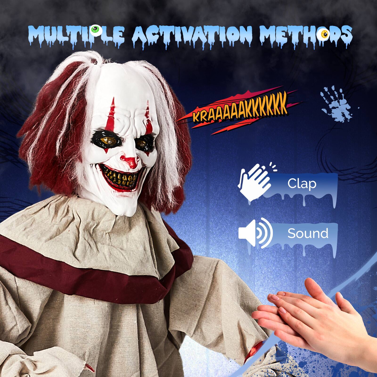 MULTIPLE ACTIVATION METHODS

KRAAAAAKKKKKK

Clap

Sound