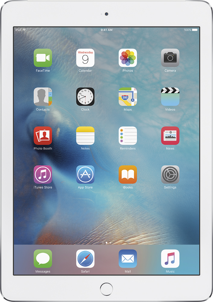 Apple iPad Air 2 Wi-Fi + Cellular 16GB Silver MH2V2LL/A - Best Buy