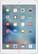 Front. Apple - iPad Air 2 Wi-Fi + Cellular 16GB - Silver.