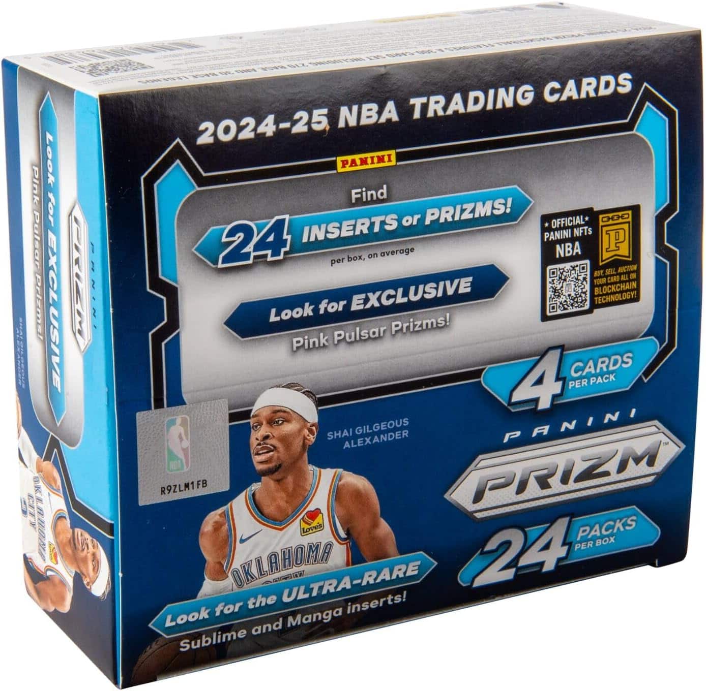2024-25 Panini PRIZM Basketball Retail Box, 24 Packs per Box, 4 Cards per Pack price history on PriceWatchPro