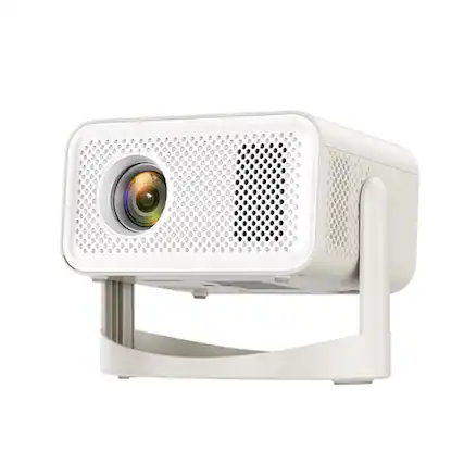 Front. Cluzine - 4K 1080P Portable Smart Home Theater Projector with Auto Focus & Keystone Correction.