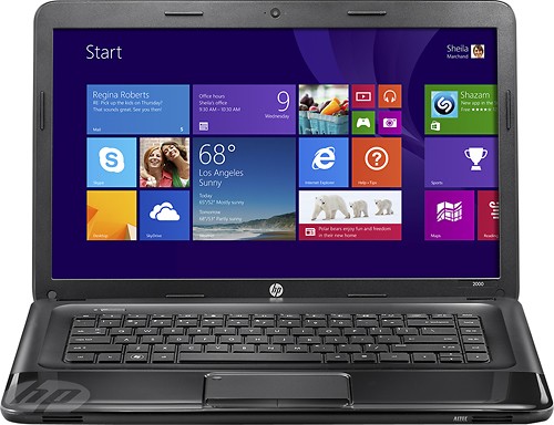  HP - 15.6&quot; Laptop - 4GB Memory - 750GB Hard Drive - Black Licorice