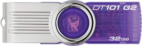 Front Standard. Kingston Technology - DataTraveler 101 Generation 2 32GB USB Flash Drive.