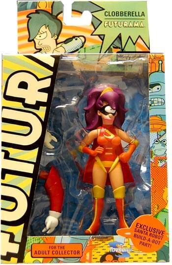 Putur Adult Collector The Clobberella Futurama Santa Exclusive Build-A-Bot Robot Part!