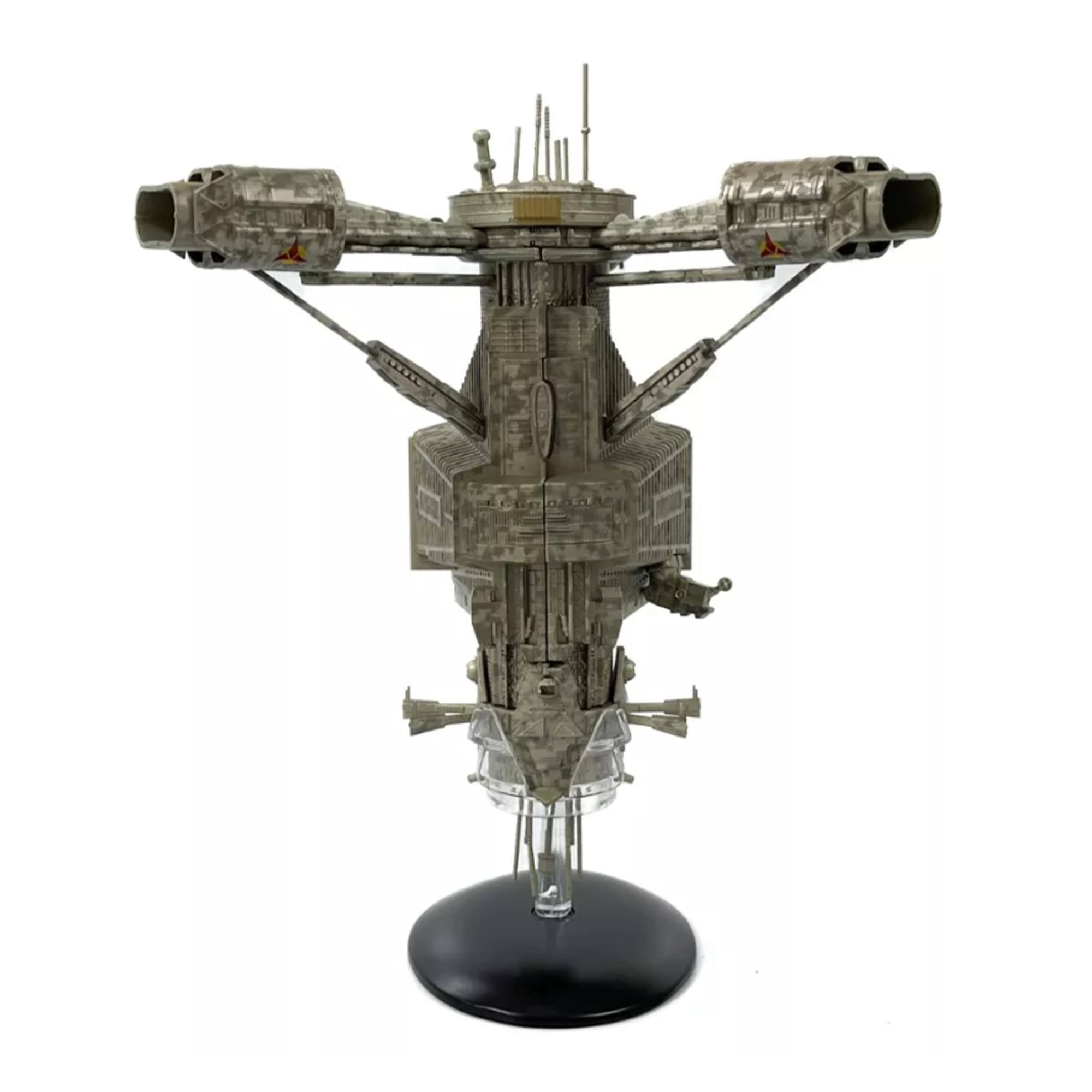 Alt View 5. Eaglemoss - Eaglemoss Star Trek Starship Replica | Gokor Orbital Facility - Silver.