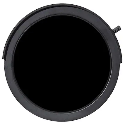 Front. H&Y - H&Y ND65000 Drop-in 95mm HD MRC 16 f-stops Extreme Neutral Density Filter for 100mm K-Series Filter Holder.