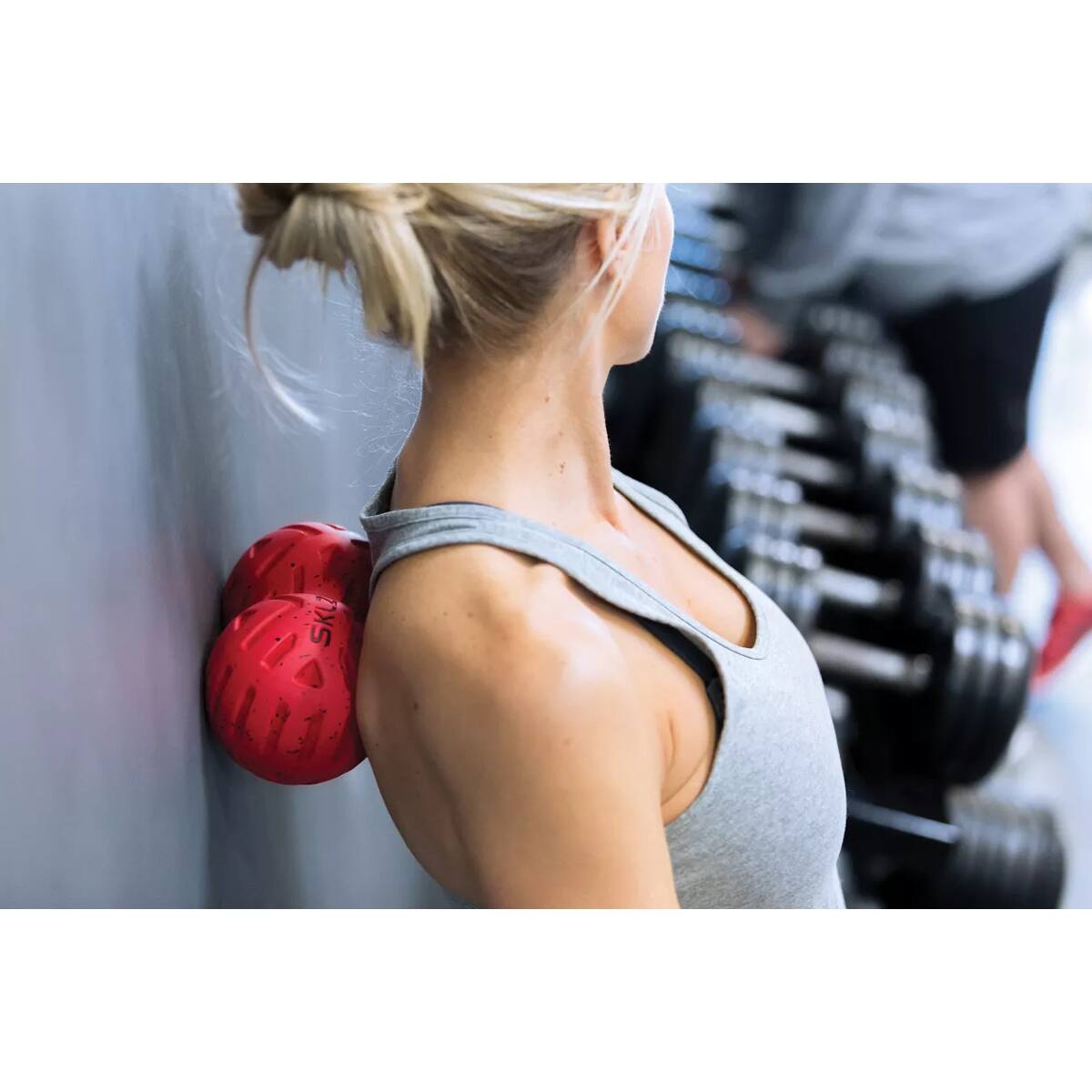 Alt View 3. SKLZ - SKLZ Universal Massage Roller - Red - Red.