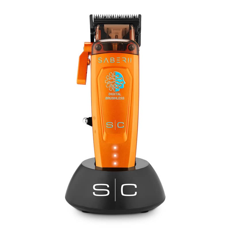 StyleCraft - Saber II Cordless Hair Clipper - Orange