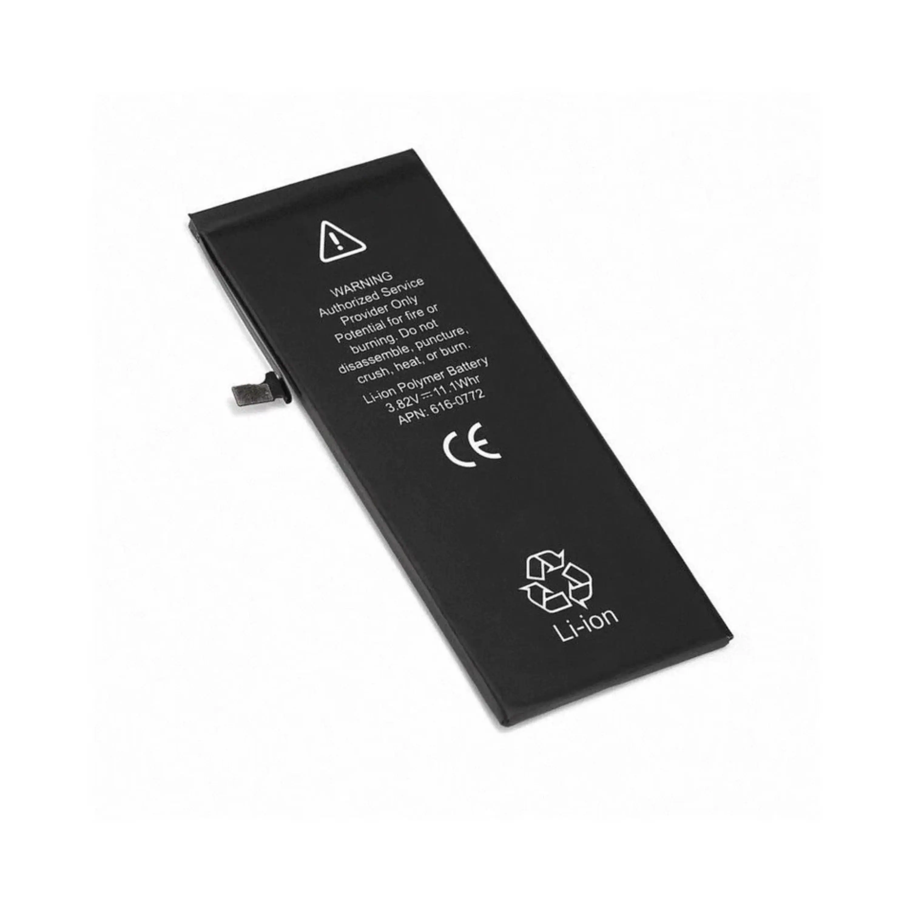 WARNING  
Authorized Service Provider Only  
Potential for fire. Do not burn, puncture, disassemble, or crush.  
Li-ion Polymer Battery  
3.82V = 11.1Whr  
APN: 616-0772  
CE  

Li-ion
