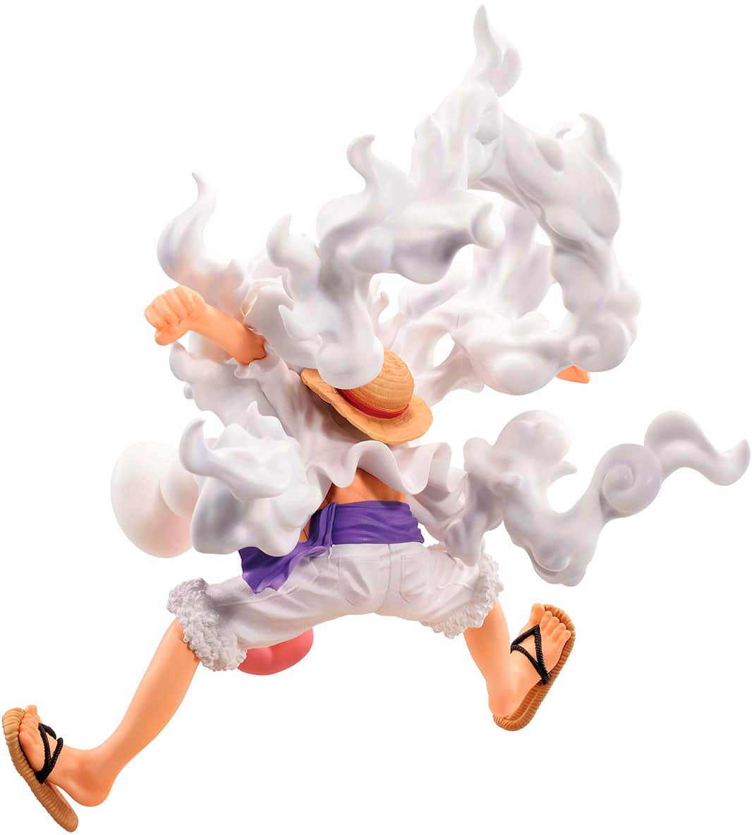 Alt View 11. Bandai - Monkey D. Luffy Gear 5 - Road to King of the Pirates - One Piece - Masterlise Ichibansho 7.9" Figure.