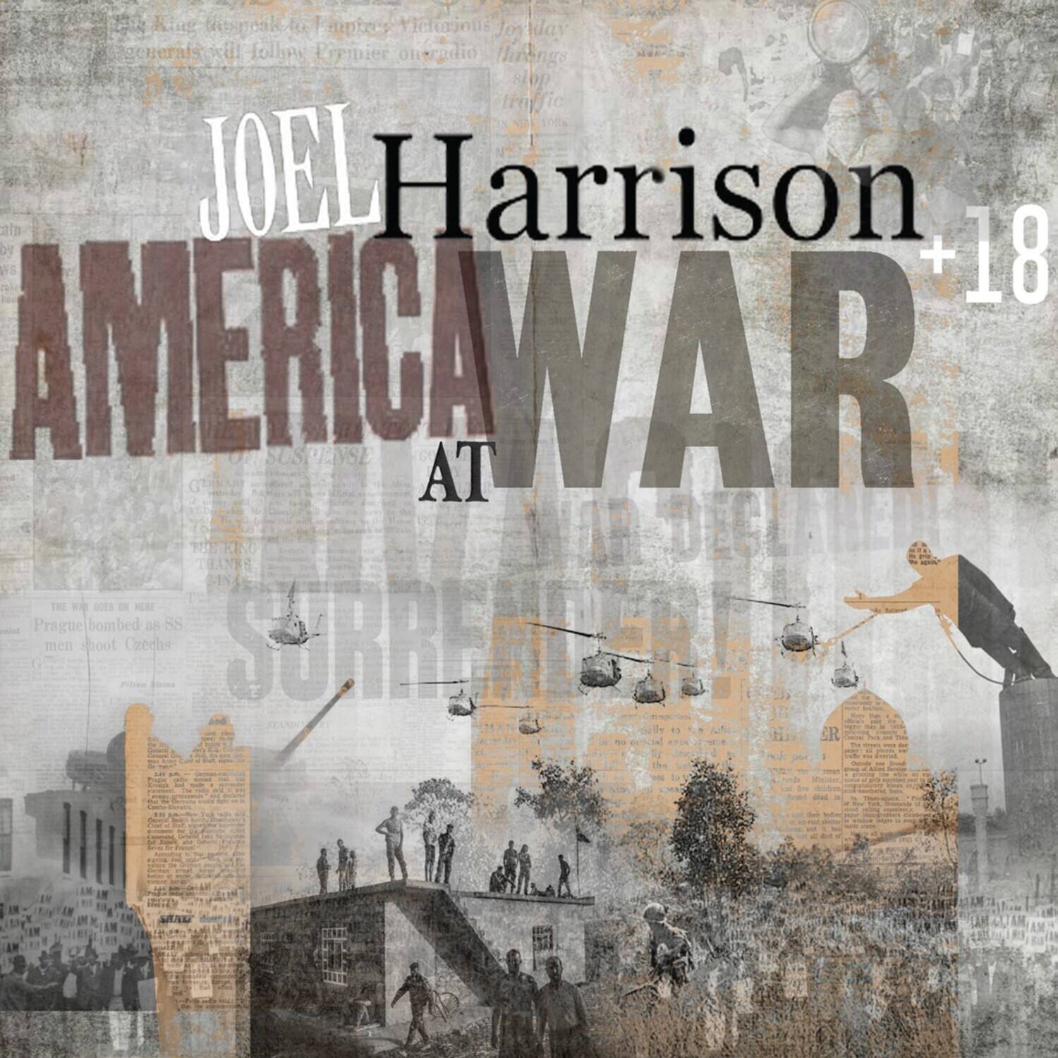 JOEL Harrison  
AMERICA WAR +18  
AT  
SURREAL  
Prague bombed as SS men shoot Czechs