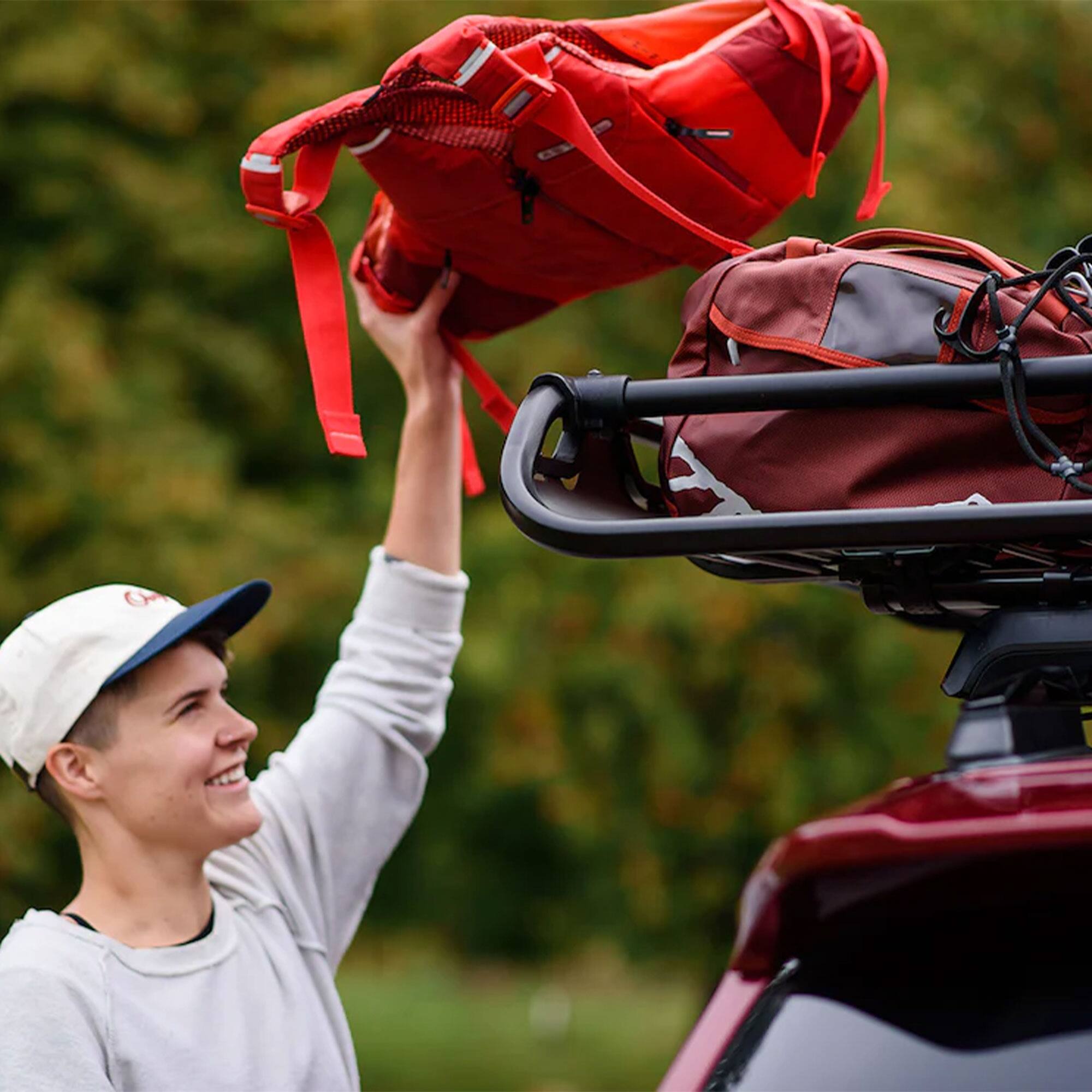 Alt View 7. Yakima - Yakima OffGrid Medium Cargo Basket Roof Rack, Compatible w/StreamLine Systems - Black.