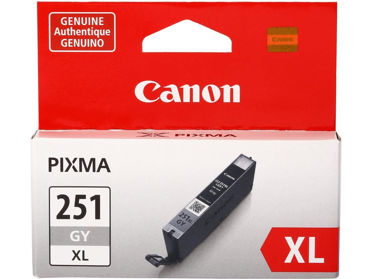 Canon - CLI-251 XL High Yield Ink Cartridge - Gray