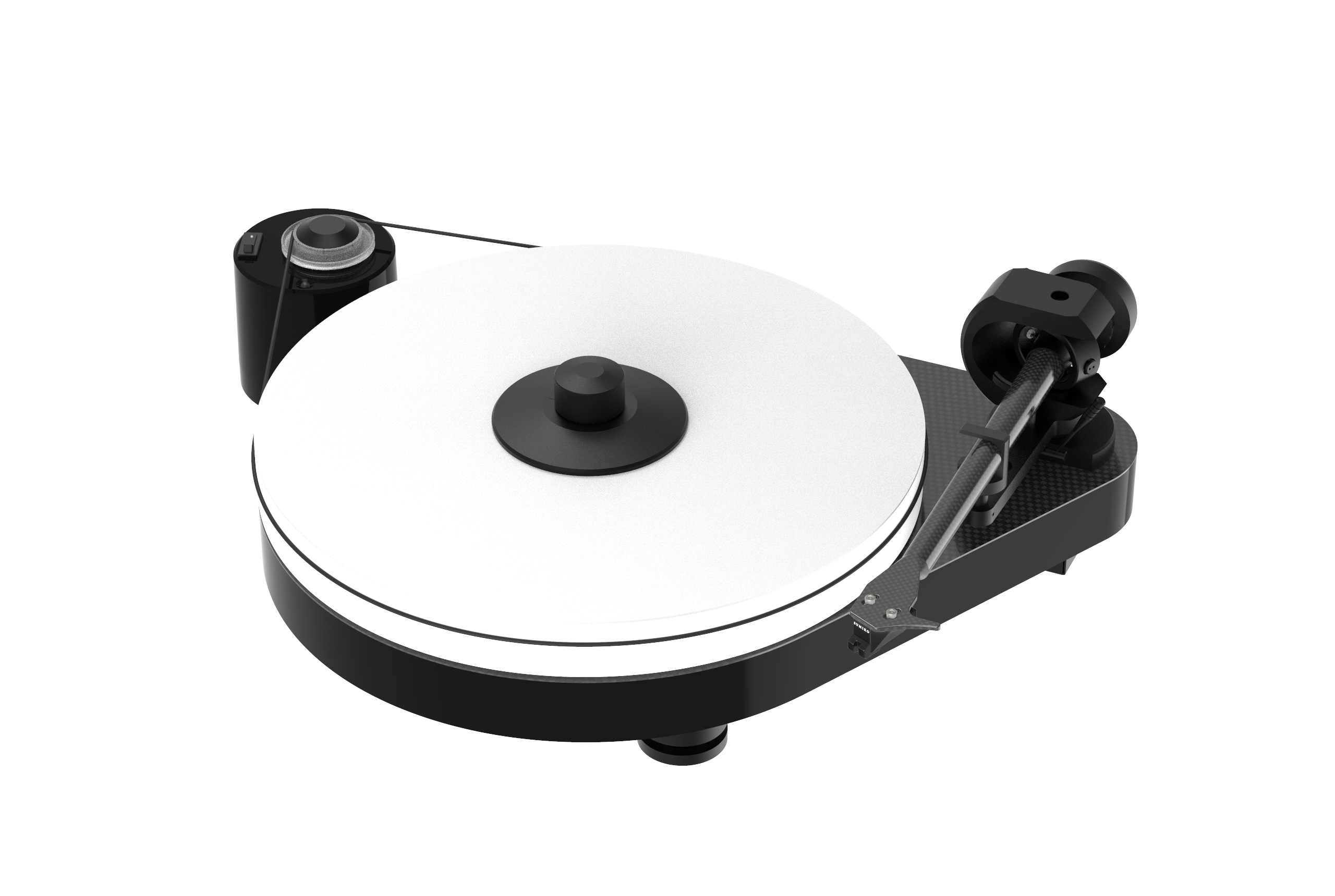 Front. Pro-Ject - RPM 5 Turntable - Gloss Black.