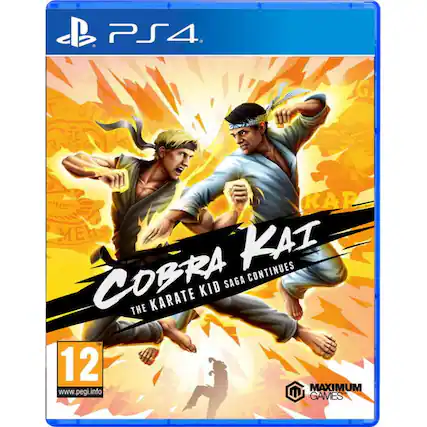 PS4
Cobra Kai
The Karate Kid Saga Continues
12
www.pegi.info
Maximum Games - T (Teen 13+)