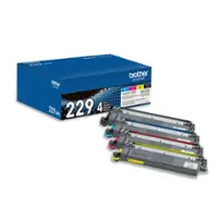 Brother - TN229 4-Pack Standard-Yield Toner Cartridges - Black/Cyan/Magenta/Yellow - Front_Zoom