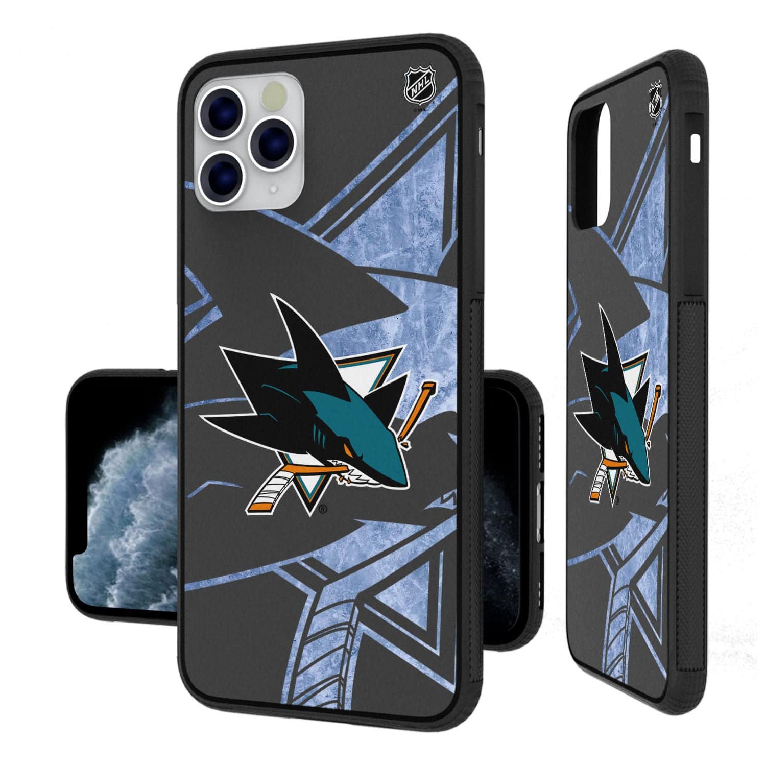 Keyscaper - NHL - San Jose Sharks Bump Case with 8.2ft Drop Protection - 17 - Multicolor price history on PriceWatchPro