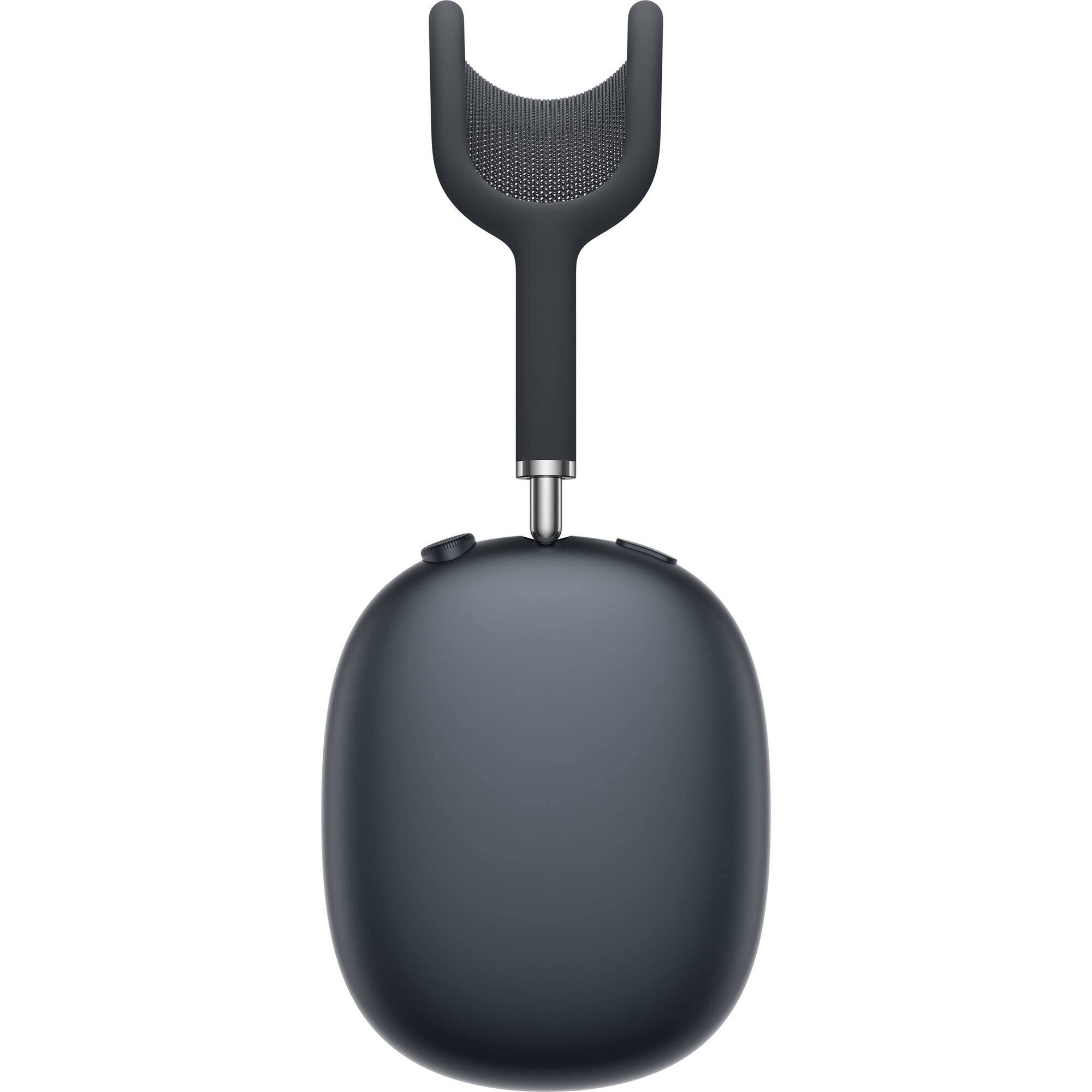 Left. Apple - Apple AirPods Max USB-C Active Noise Cancellation Headphones with MightySkins Customization Code - Black - Black.