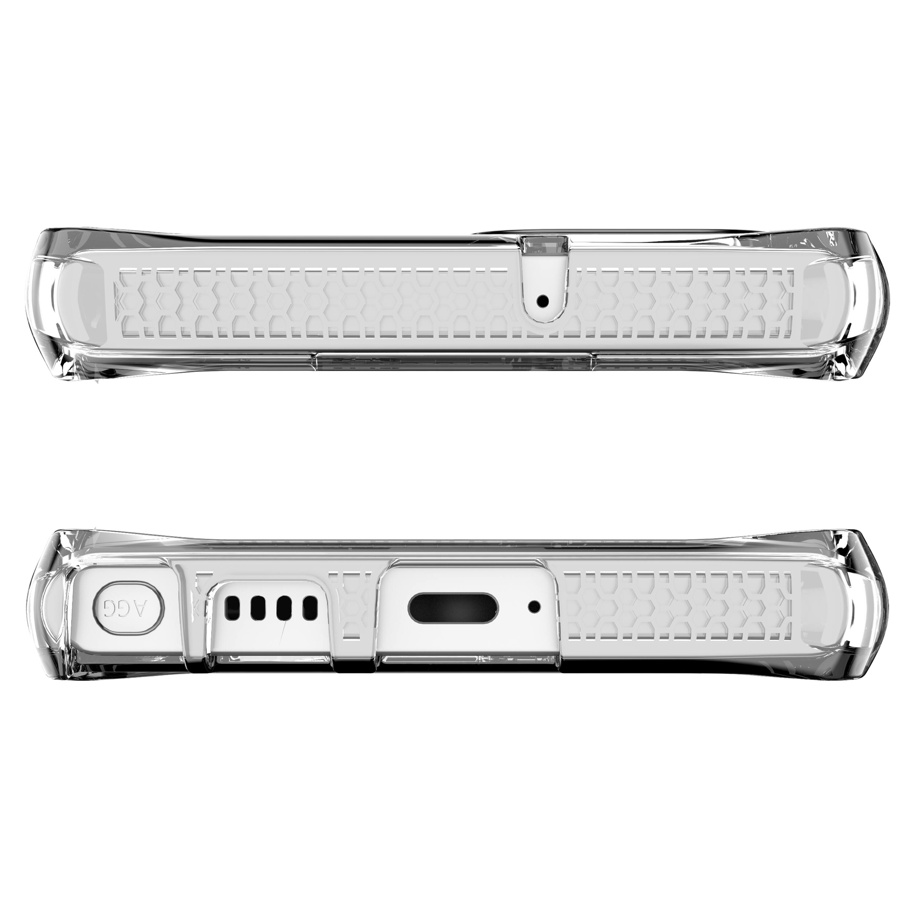 Alt View 1. Itskins - ITSKINS - Spectrum Clear Case for Samsung Galaxy S22 Ultra - Transparent.