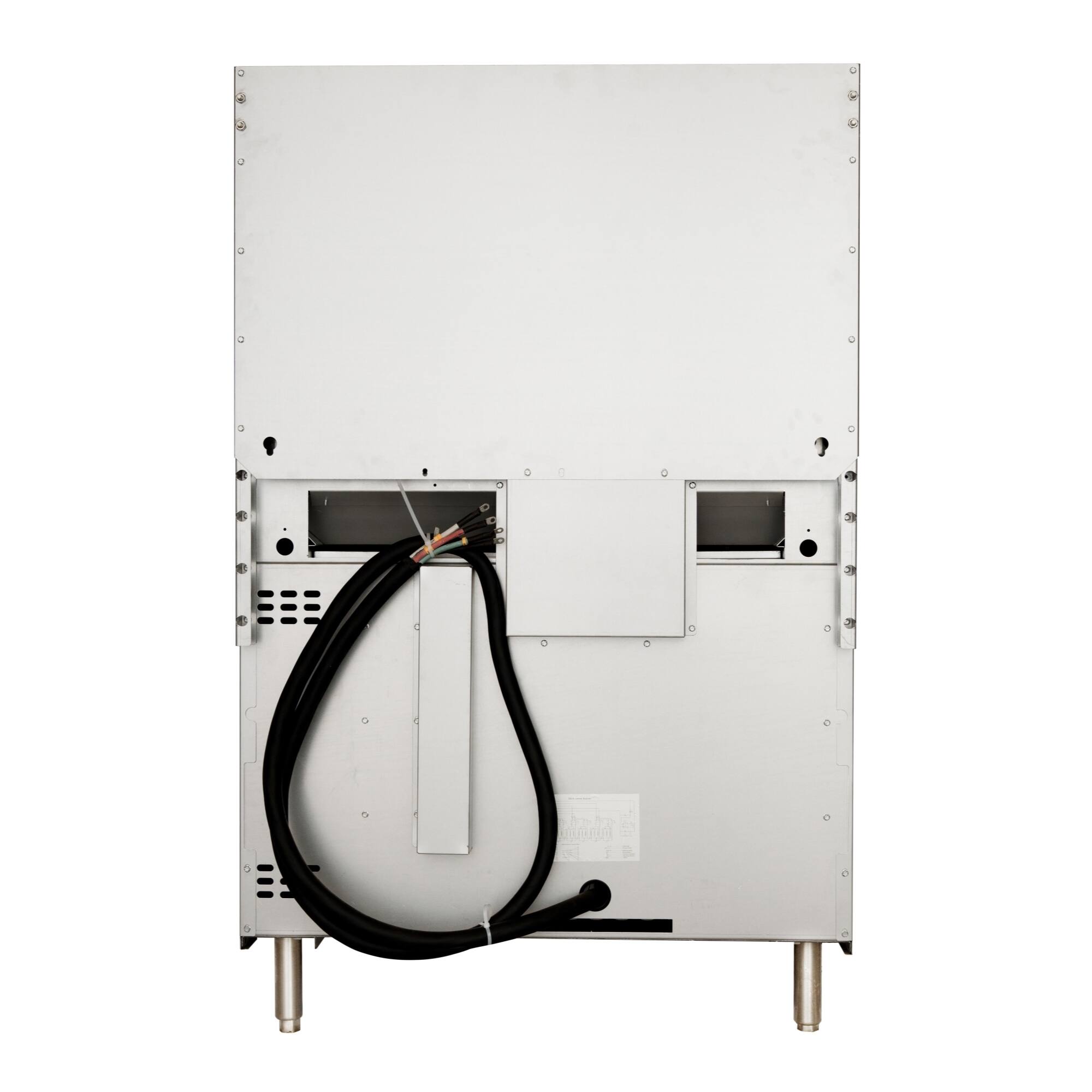 Alt View 9. Koolmore - 36 In. Commercial Electric Range with 6 Burners and 1 Standard Electric Oven in Stainless Steel - 208V 3 Phase - Stainless-Steel.