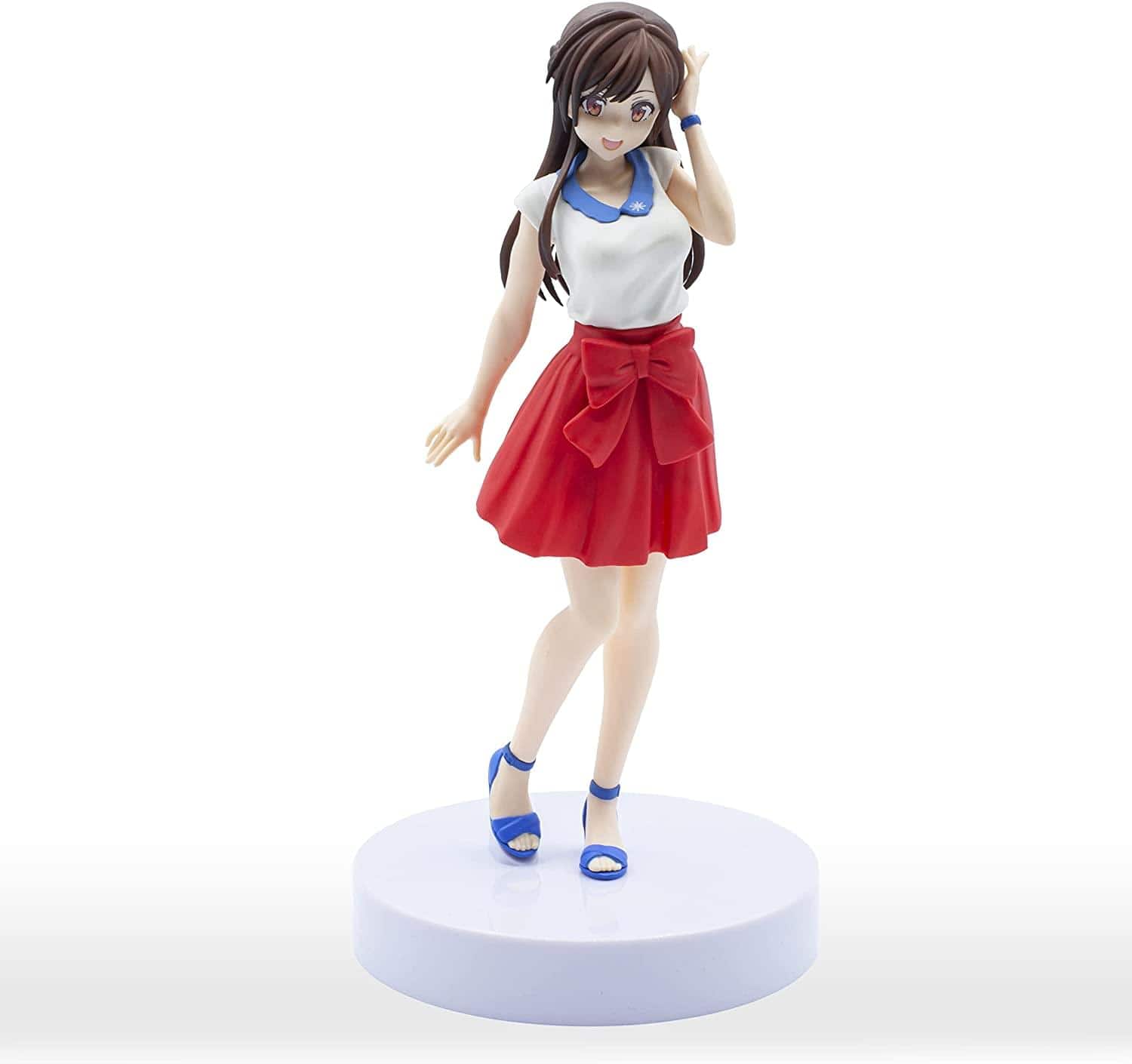Rent A Girlfriend Banpresto PVC Figure | Chizuru Mizuhara (Exhibition Ver.) - Red price history on PriceWatchPro