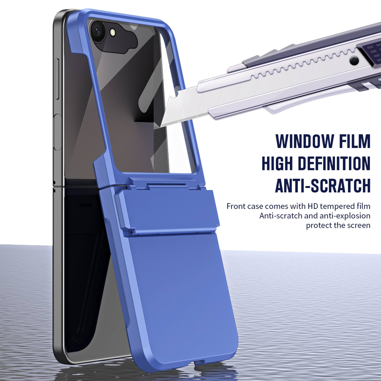 WINDOW FILM HIGH DEFINITION ANTI-SCRATCH

Front case comes with HD tempered film Anti-scratch and anti-explosion protect the screen