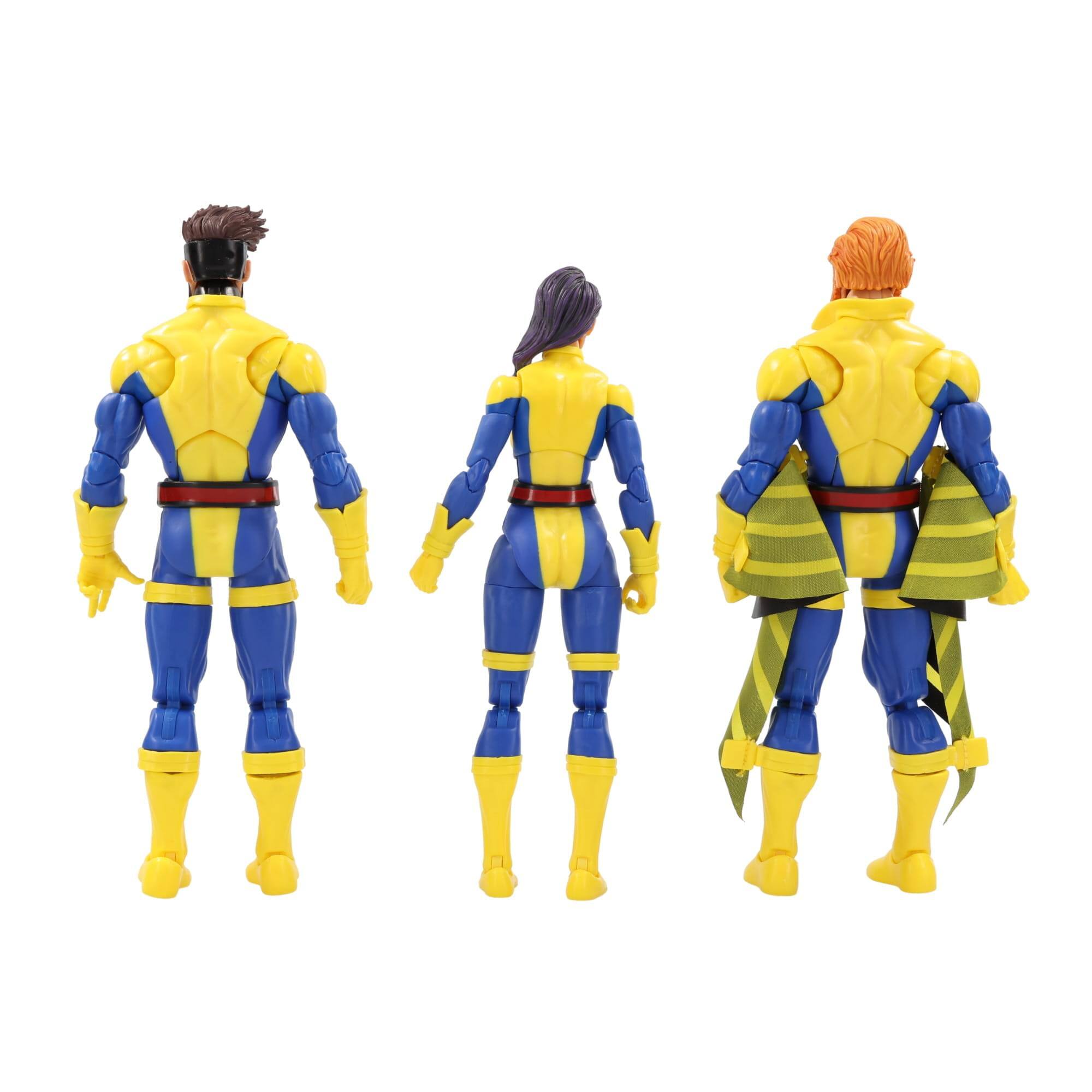 Marvel Legends X Men 6 Inch Action Figure 3 Pack | Banshee, Gambit