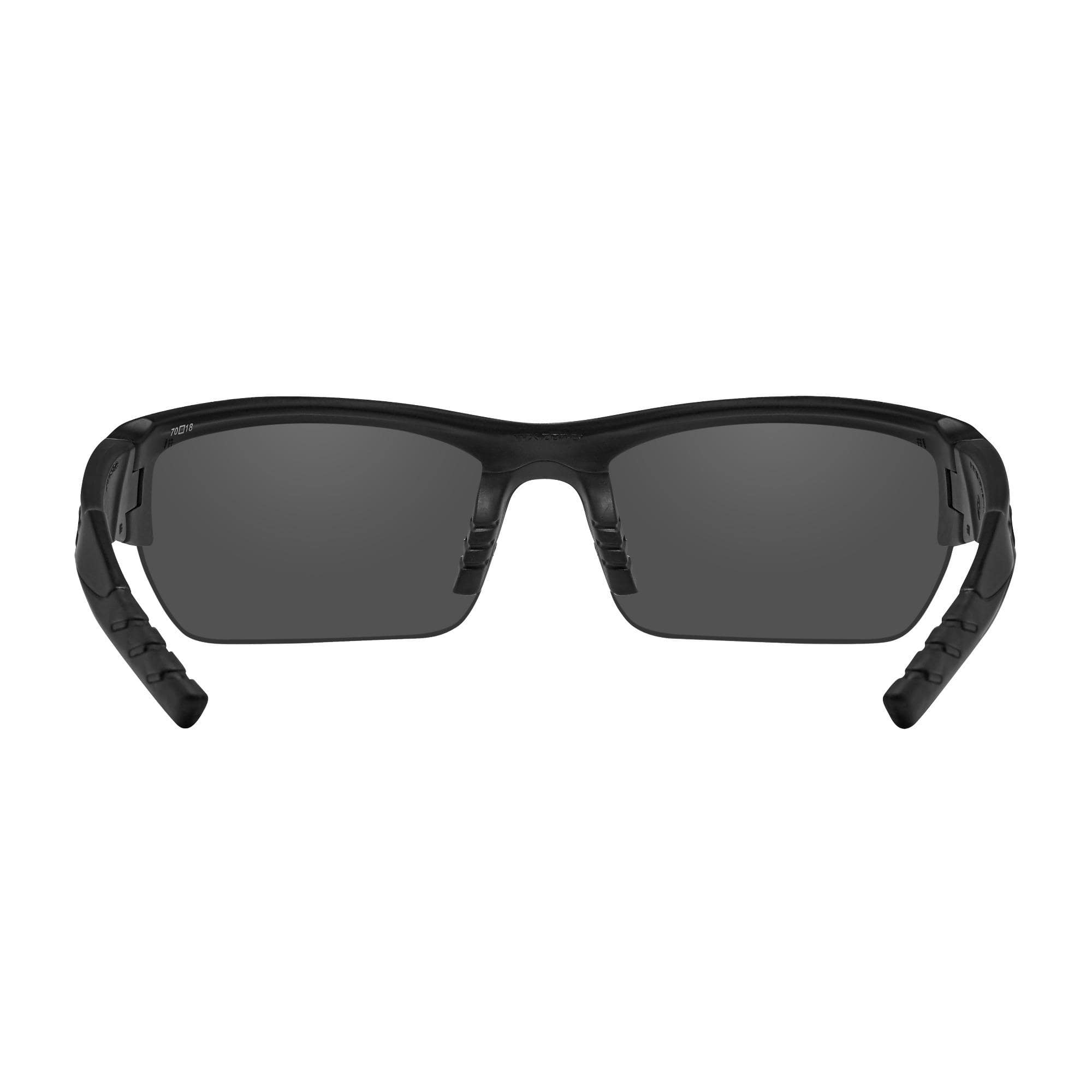 Wiley X - Changeable WX Valor Sunglasses (Polarized Smoke Lens) - Gray