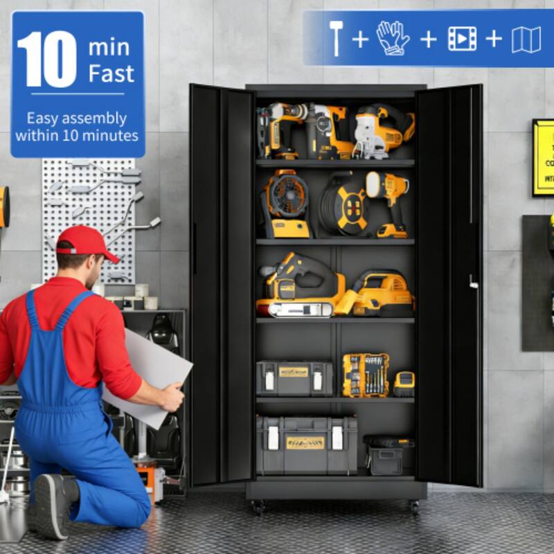 10 min Fast  
Easy assembly within 10 minutes