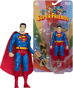 McFarlane Toys - Super Friends - DC Retro - Bizarro 6" Action Figure - COLLECTIBLES - Multicolor