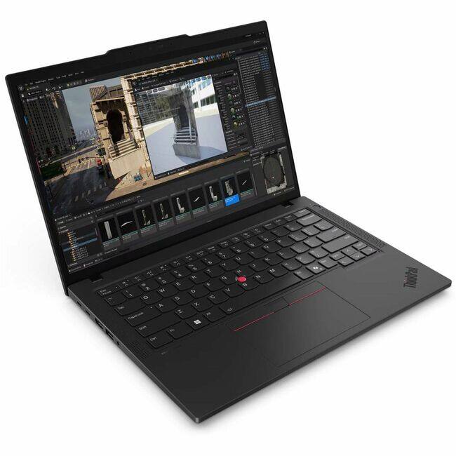 Lenovo - ThinkPad P14s Gen 5 21ME0013US 14" Mobile Workstation - 2.8K - AMD Ryzen 7 PRO 8840HS - 64 GB - 1 TB SSD - Englis - Black