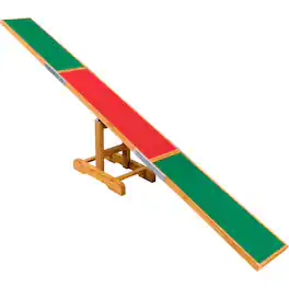 TRIXIE - Dog Agility Seesaw, Obstacle Training - Green/Red