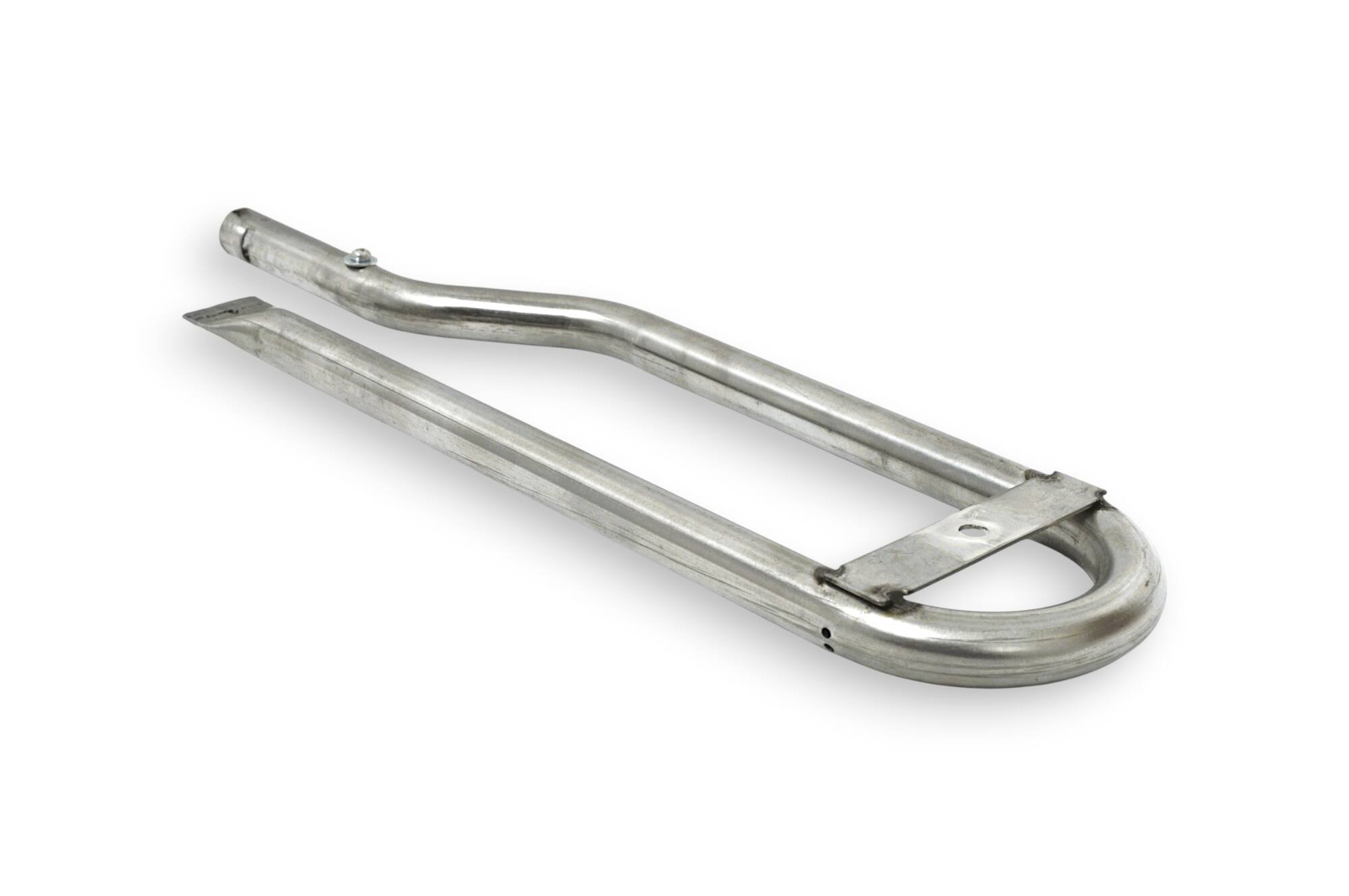 Alt View 7. Music City Metals - Music City Metals - MCM171L1711L burner, pipe, ss, 15.875 x 4.375 pipe burners, curved.