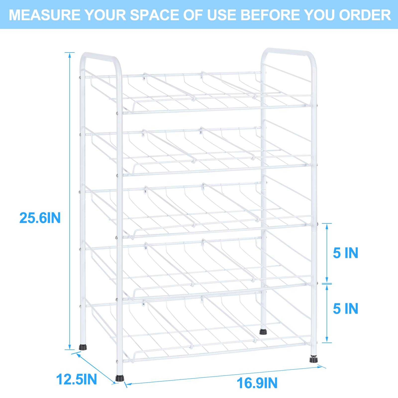 MEASURE YOUR SPACE OF USE BEFORE YOU ORDER

25.6IN  
5 IN  
5 IN  
12.5IN  
16.9IN