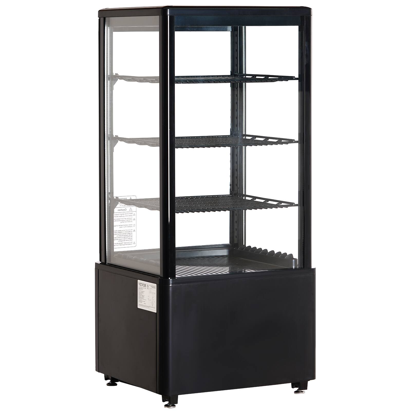 VEVOR Refrigerated Display Case, 3 Cu.Ft./85L Countertop Pastry