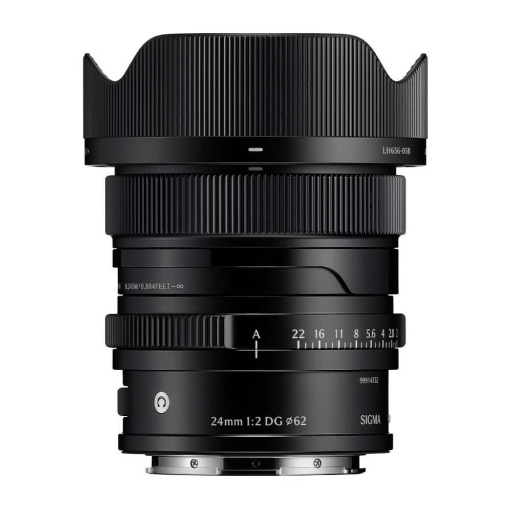 Sigma - 24mm F2 DG Black Contemporary Lens for L Mount