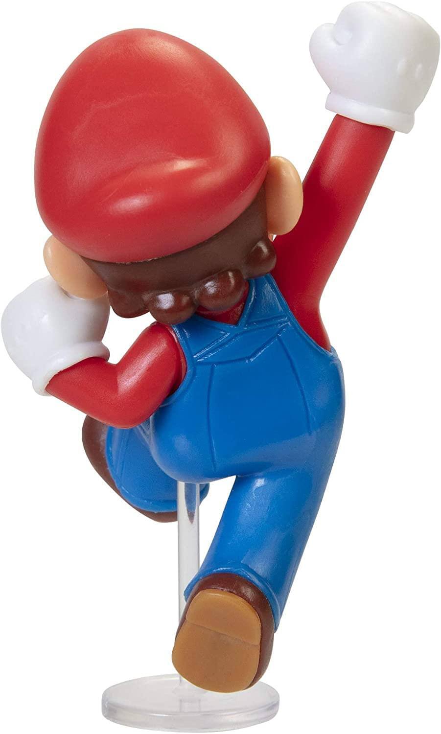 Alt View 10. Jakks Pacific - Super Mario World of Nintendo 2.5 Inch Figure | Jumping Mario - Red.