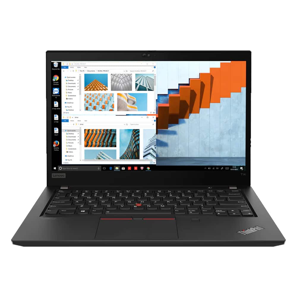 Lenovo - Refurbished Excellent - Thinkpad T14 G2 14" Laptop Intel Core i5-1145G7 16GB Ram 256GB SSD Windows 11 Pro - Black