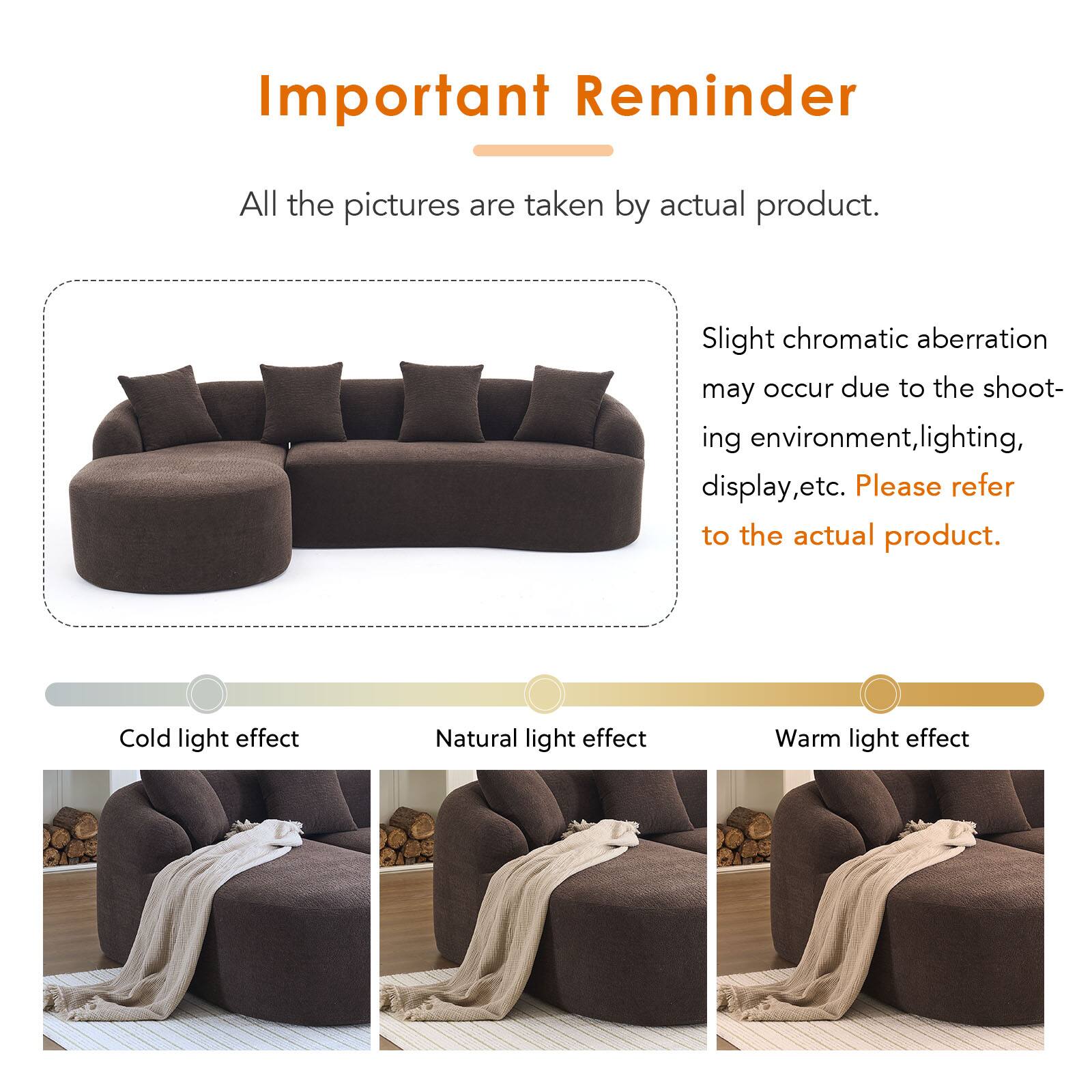Important Reminder

All the pictures are taken by actual product.

Slight chromatic aberration may occur due to the shooting environment, lighting, display, etc. Please refer to the actual product.

Cold light effect  
Natural light effect  
Warm light effect
