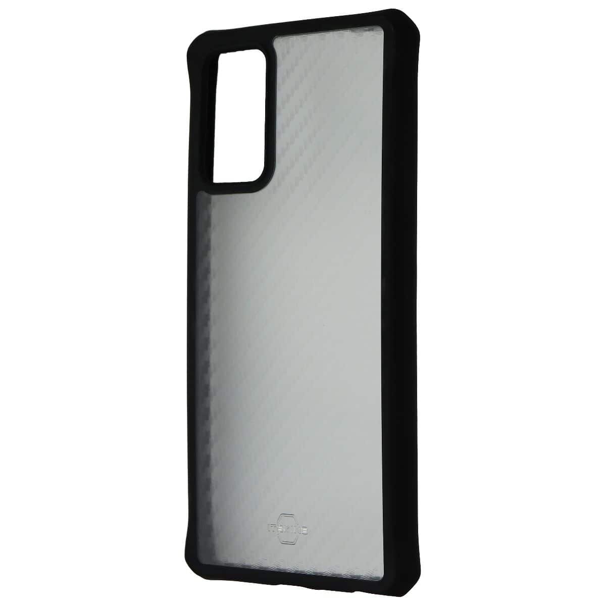 Itskins - Hybrid Tek for Samsung Galaxy Note 20 - and Transparent - Black