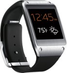 Angle Standard. Samsung - Geek Squad Certified Refurbished Galaxy Gear Smart Watch for Select Samsung Galaxy Cell Phones - Jet Black.