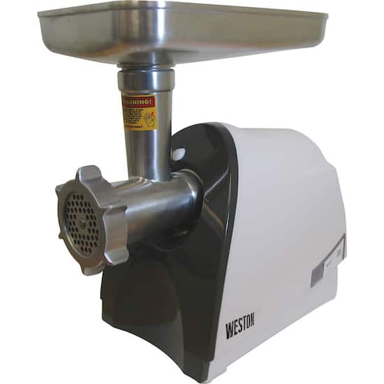 Weston 8 Electric Meat Grinder Sausage Stuffer White 80209 Best Buy